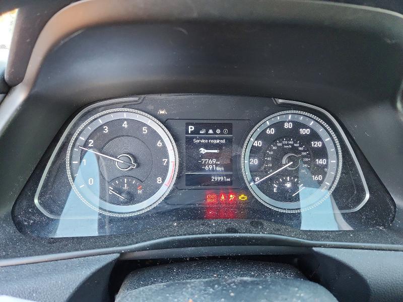 2020 Hyundai Sonata VIN 5NPEG4JA8LH012873 COPART salvage auction — FRONT END, Il - Salvage Certificate, sold $2,400 on 2026-07-21 (photo 9)