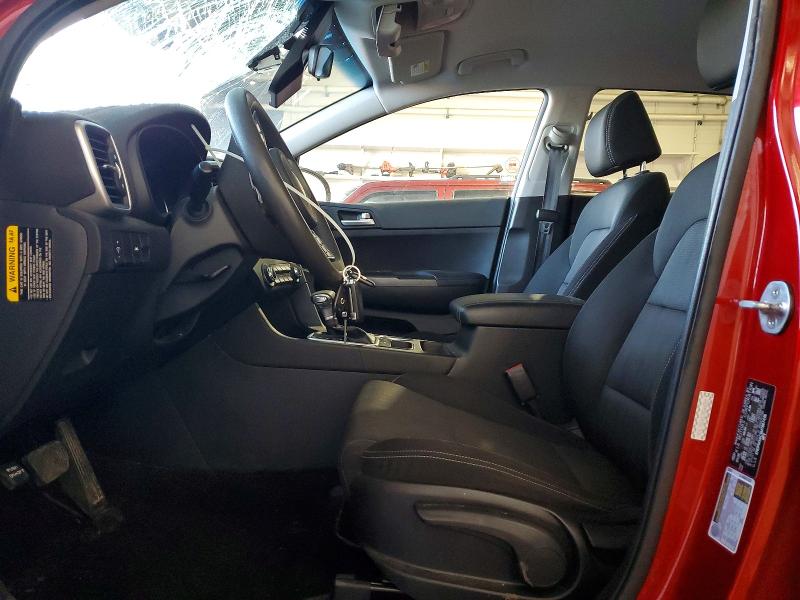 2021 Kia Sportage VIN KNDPM3AC5M7867436 COPART salvage auction — FRONT END, Il - Salvage Certificate, sold $3,600 on 2026-07-08 (photo 7)