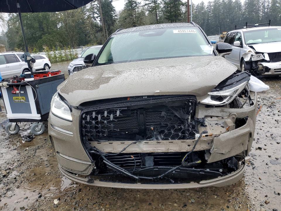 2025 Lincoln Corsair VIN 5LMCJ2DA4SUL23223 COPART salvage auction — FRONT END, Fl - Cert Of Title-Rebuildable Slvg (P), sold $16,300 on 2026-07-14 (photo 5)