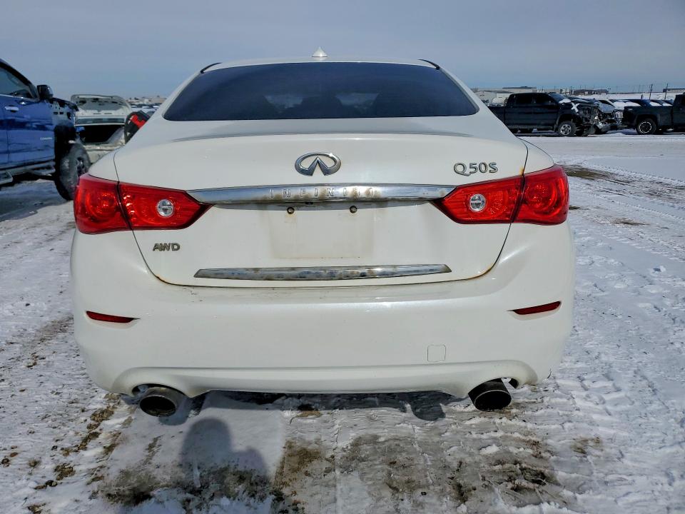 2017 Infiniti VIN JN1EV7AR0HM833625 COPART salvage auction — FRONT END, Salvage Title, sold $2,950 on 2026-08-27 (photo 6)