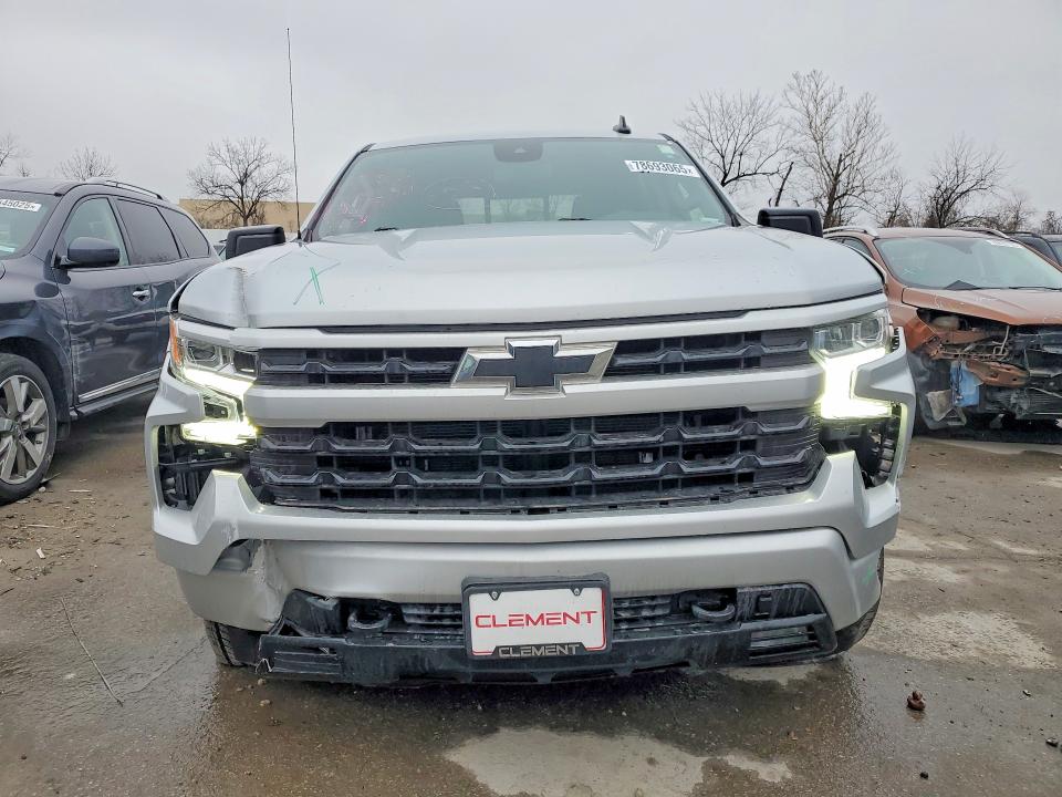 2022 Chevrolet Silverado VIN 1GCUDEET7NZ564401 COPART salvage auction — FRONT END, AR - CERT OF TITLE-SALVAGE, sold $13,400 on 2026-07-02 (photo 5)