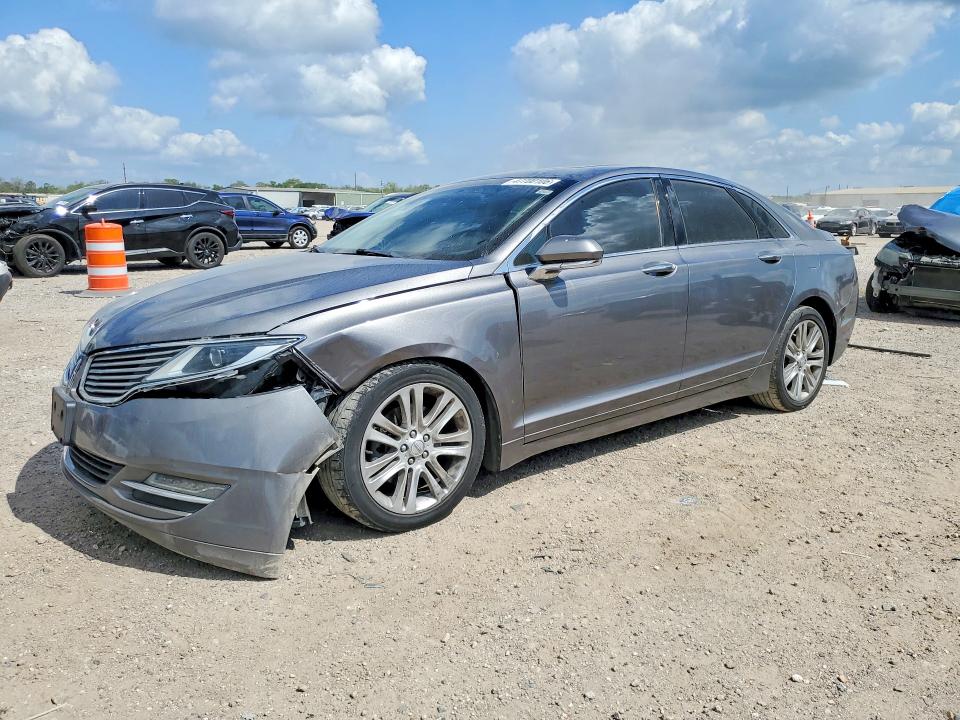 2014 Lincoln Mkz VIN 3LN6L2GK0ER812664 COPART salvage auction — FRONT END, TX - SALVAGE VEHICLE TITLE, sold $1,250 on 2026-07-02 (photo 1)