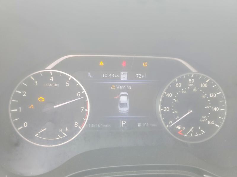 2020 Nissan Maxima VIN 1N4AA6DV6LC363633 COPART salvage auction — REAR END, Tx - Salvage Vehicle Title, sold $2,250 on 2026-07-09 (photo 9)