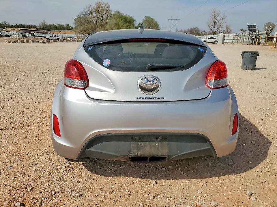 2012 Hyundai Veloster VIN KMHTC6AD7CU039749 COPART salvage auction — FRONT END, Ok - Cert Of Title-Salvage, sold $775 on 2026-07-30 (photo 6)