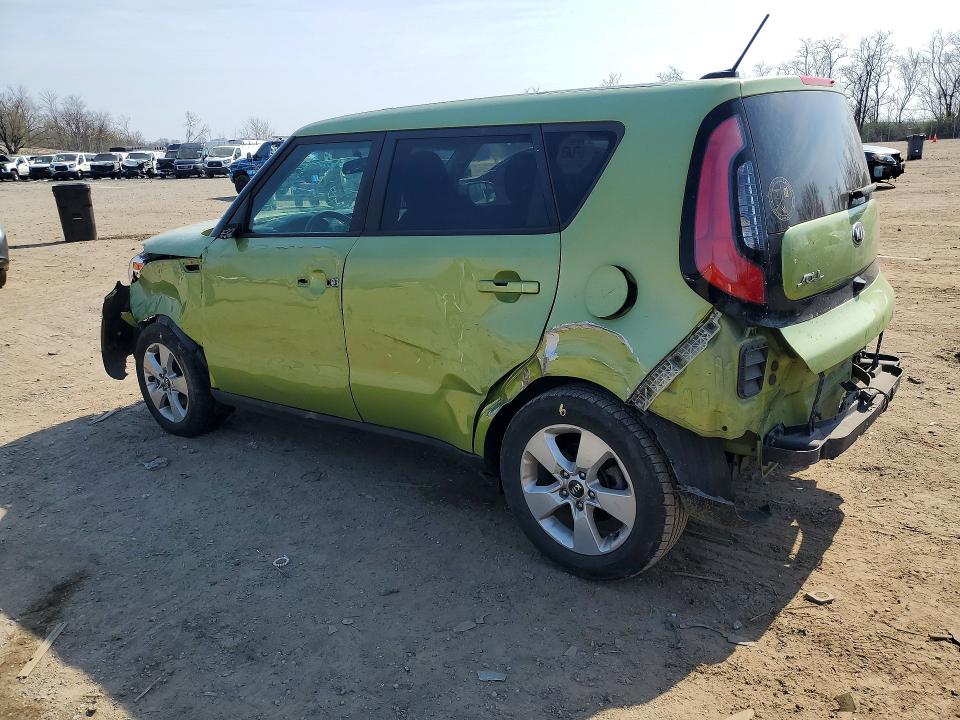 2019 Kia Soul VIN KNDJN2A21K7917024 COPART salvage auction — FRONT END, Md - Cert Of Salvage > 75% Damage, sold $125 on 2026-07-23 (photo 2)