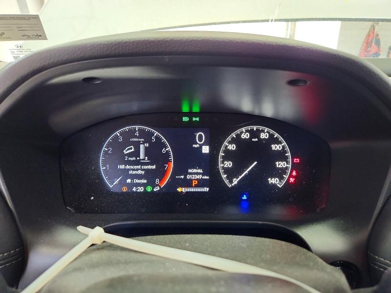 2026 Honda Hr-v VIN 3CZRZ1H78TM706276 COPART salvage auction — FRONT END, Va - Cert Of Title - Salvage, sold $11,400 on 2026-07-02 (photo 9)