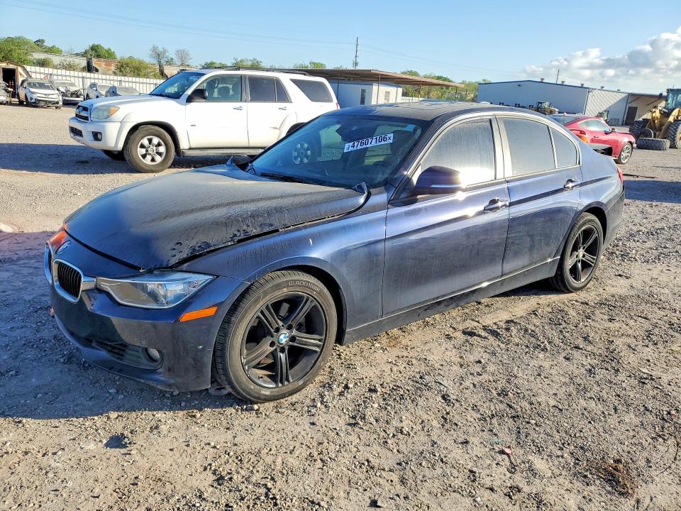 2013 BMW 3er VIN WBA3A5C59DF601339 COPART salvage auction — REAR END, Tx - Salvage Vehicle Title, sold $775 on 2026-07-13 (photo 1)