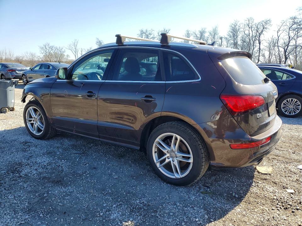 2013 Audi Q5 VIN WA1DGAFP0DA066548 COPART salvage auction — FRONT END, Md - Cert Of Salvage > 75% Damage, sold $600 on 2026-07-09 (photo 2)