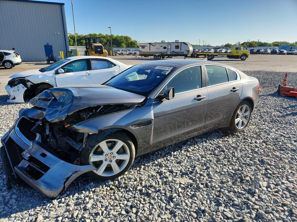 2019 Jaguar Xe VIN SAJAJ4FX9KCP46768 COPART salvage auction — FRONT END, Fl - Cert Of Title Slvg Rebuildable, sold $1,300 on 2026-07-06 (photo 1)
