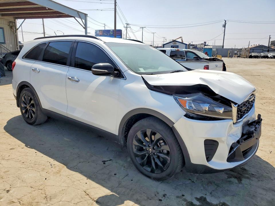 2019 Kia Sorento VIN 5XYPG4A58KG608521 COPART salvage auction — FRONT END, Ca - Salvage Certificate, sold $1,650 on 2026-07-09 (photo 4)