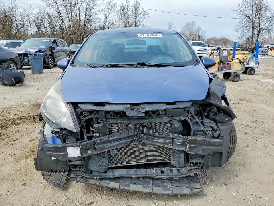2016 Kia Rio VIN KNADM4A33G6576594 COPART salvage auction — FRONT END, Md - Cert Of Salvage > 75% Damage, sold $425 on 2026-07-14 (photo 5)