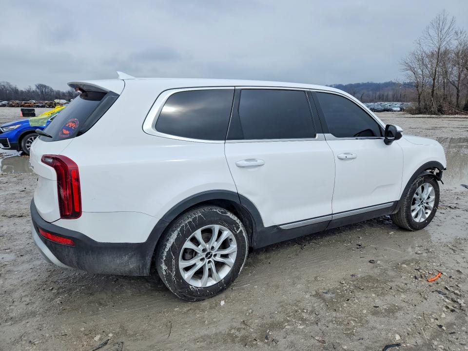 2022 Kia Telluride VIN 5XYP2DHC4NG208303 COPART salvage auction — FRONT END, Il - Salvage Certificate, sold $5,400 on 2026-07-15 (photo 3)