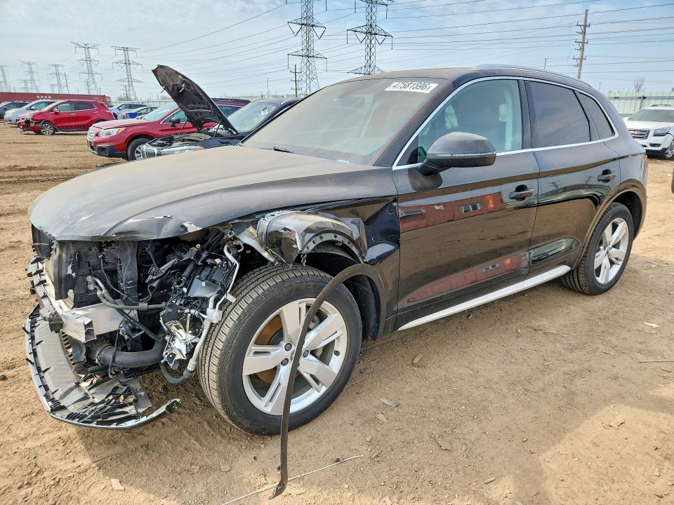 2018 Audi VIN WA1BNAFY4J2114158 COPART salvage auction — FRONT END, Il - Salvage Certificate, sold $5,200 on 2026-07-28 (photo 1)