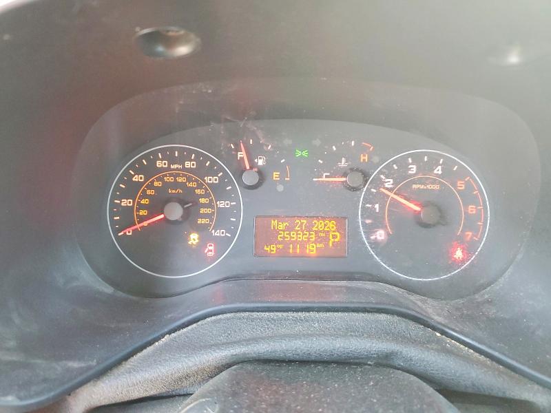 2019 Ram Promaster city VIN ZFBHRFAB4K6N61025 COPART salvage auction — FRONT END, Ia - Cert Of Title-Salvage Title, sold $475 on 2026-07-29 (photo 9)
