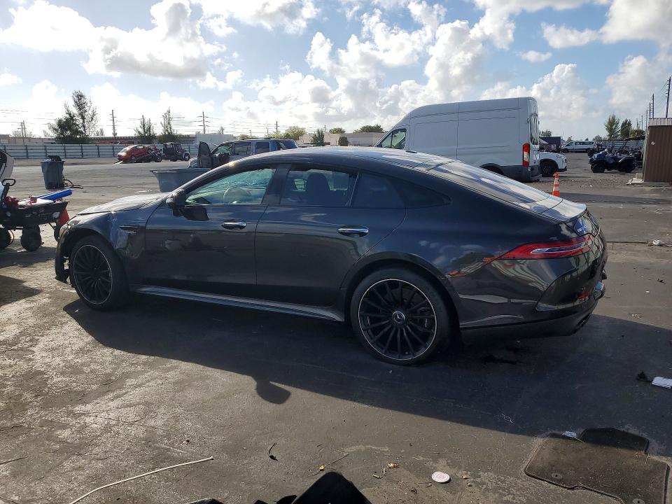 2021 Mercedes-benz AMG GT VIN W1K7X5KB2MA037076 COPART salvage auction — FRONT END, Fl - Certificate Of Title, sold $28,500 on 2026-07-17 (photo 2)