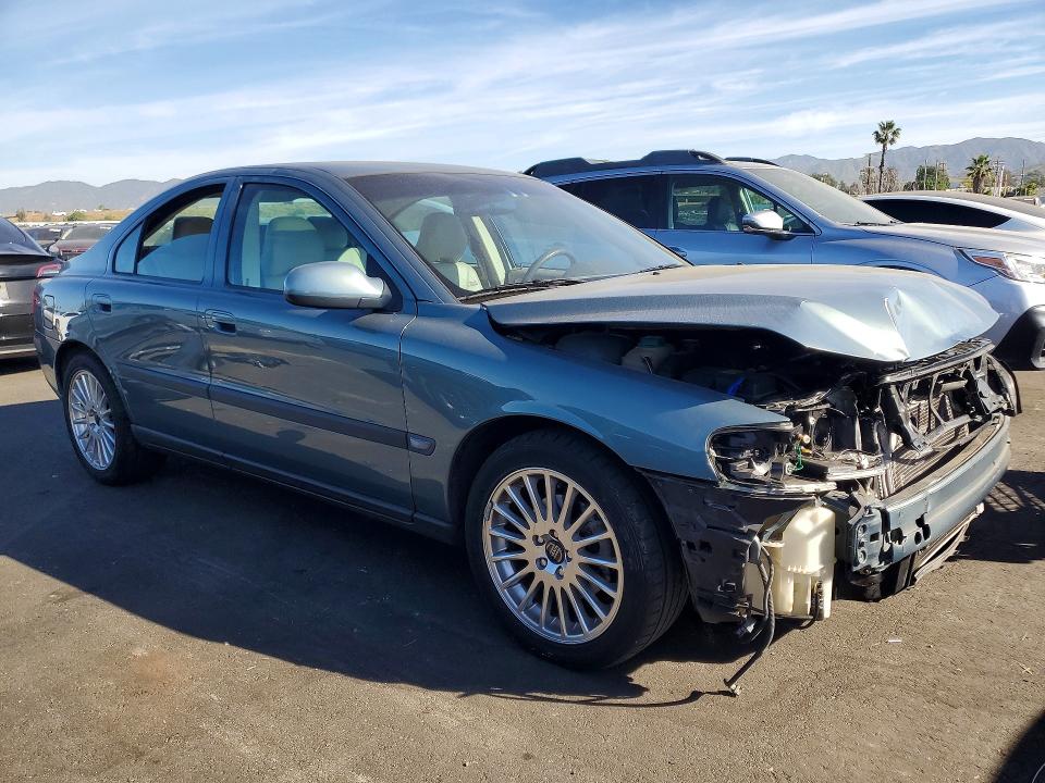 2003 Volvo S60 VIN YV1RS58D832249607 COPART salvage auction — FRONT END, Ca - Salvage Certificate, sold $225 on 2026-07-08 (photo 4)