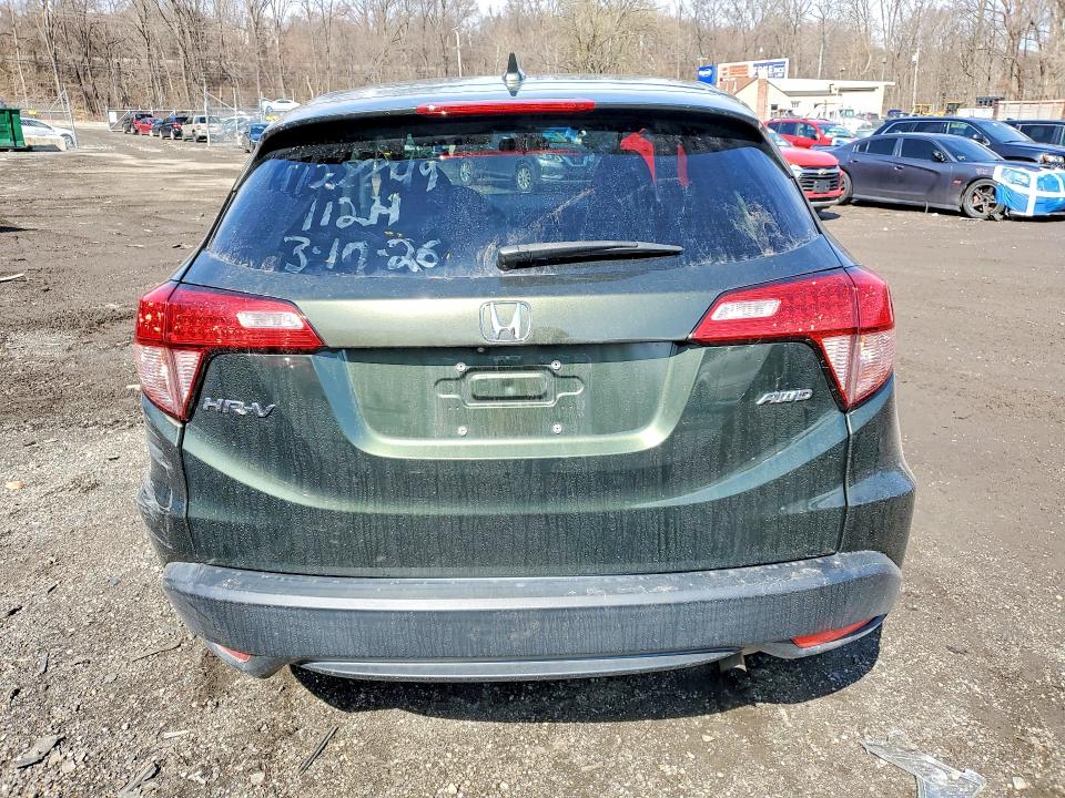 2018 Honda Hr-v VIN 3CZRU6H51JM704635 COPART salvage auction — FRONT END, Md - Cert Of Salvage > 75% Damage, sold $2,850 on 2026-07-02 (photo 6)