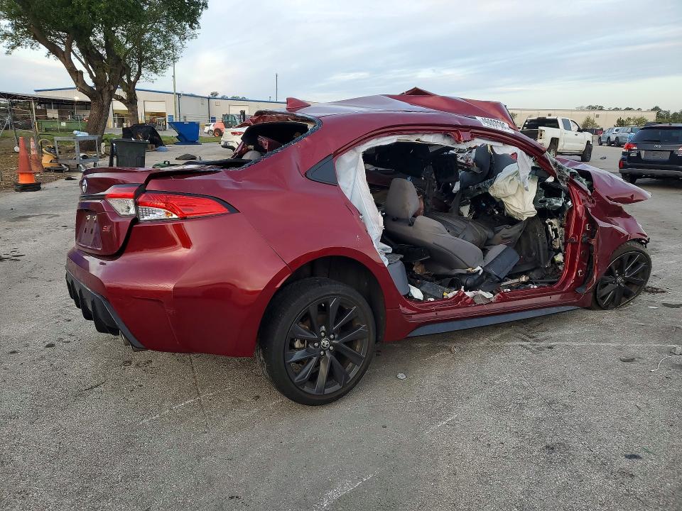 2023 Toyota Corolla VIN 5YFS4MCE3PP166198 COPART salvage auction — ROLLOVER, Fl - Certificate Of Destruction, sold $775 on 2026-07-14 (photo 3)