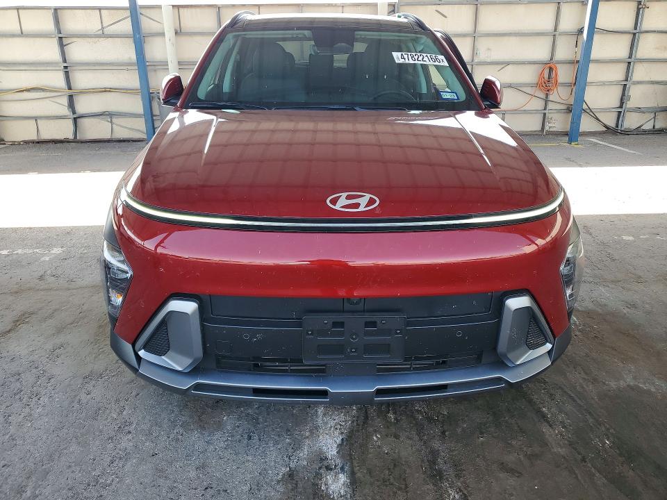 2026 Hyundai Kona VIN KM8HE3A39TU390796 COPART salvage auction — FRONT END, Tx - Salvage Vehicle Title, sold $7,400 on 2026-07-06 (photo 5)