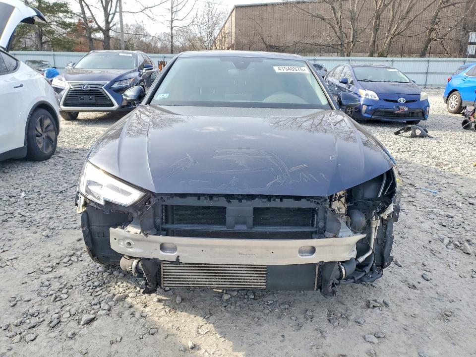 2018 Audi A4 VIN WAUENAF40JA048419 COPART salvage auction — FRONT END, Id - Salvage Certificate Of Title, sold $6,700 on 2026-07-06 (photo 5)