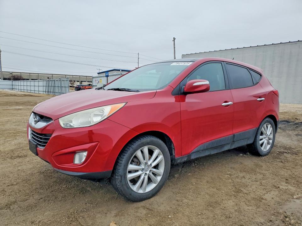 2013 Hyundai Tucson VIN KM8JUCAC2DU611564 COPART salvage auction — SIDE, Ia - Cert Of Title-Salvage Title, sold $1,400 on 2026-07-08 (photo 1)