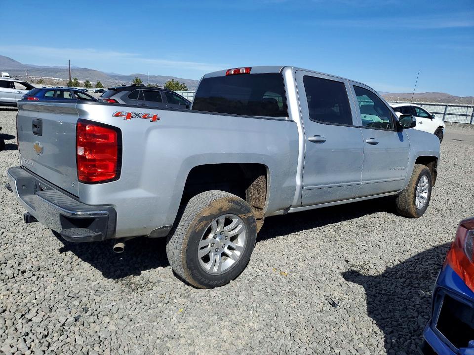 2017 Chevrolet Silverado 1500 VIN 3GCUKREC7HG406643 COPART salvage auction — FRONT END, Nv - Salvage Title, sold $5,200 on 2026-07-02 (photo 3)