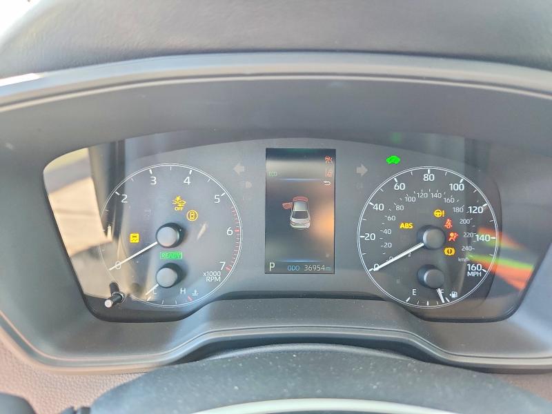 2025 Toyota Corolla VIN JTDBCMFE9S3100156 COPART salvage auction — FRONT END, Salvage Title, sold $8,600 on 2026-07-20 (photo 9)