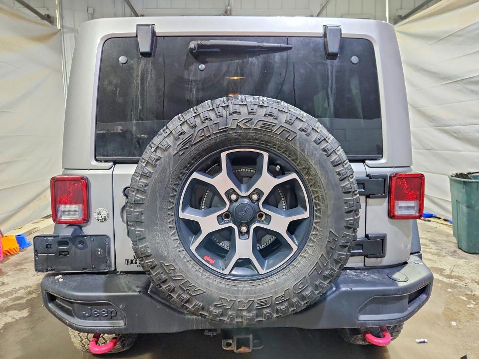 2015 Jeep Wrangler / VIN 1C4BJWFG1FL726048 COPART salvage auction — FRONT END, Nh - Cert Of Title-Salvage, sold $100 on 2026-07-28 (photo 6)