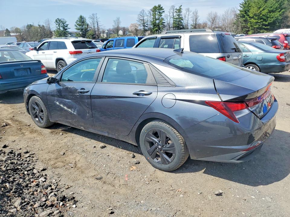 2021 Hyundai Elantra VIN 5NPLM4AGXMH008555 COPART salvage auction — SIDE, Md - Cert Of Salvage > 75% Damage, sold $2,700 on 2026-07-06 (photo 2)