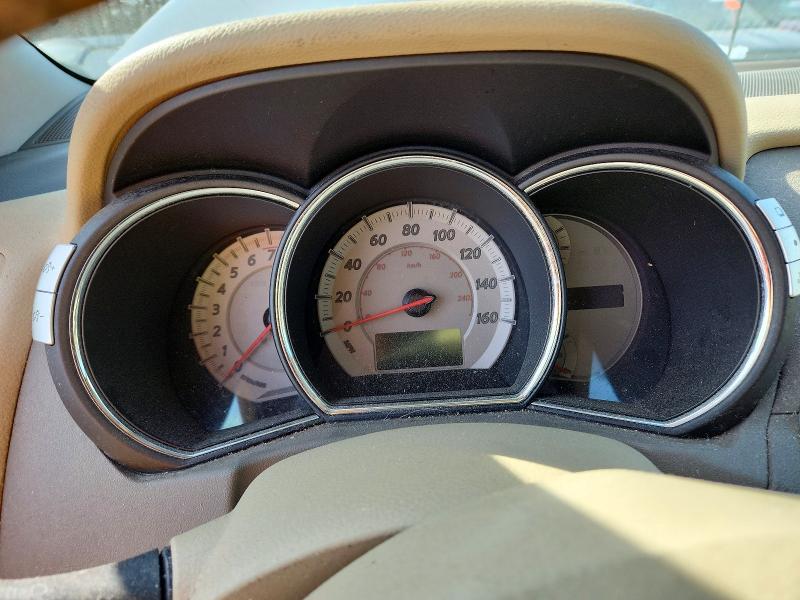 2009 Nissan Murano VIN JN8AZ18W69W120313 COPART salvage auction — FRONT END, Md - Cert Of Salvage > 75% Damage, sold $300 on 2026-07-07 (photo 9)