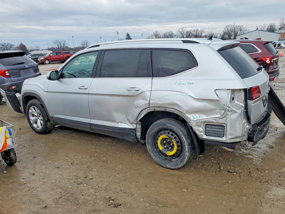 2018 Volkswagen Atlas VIN 1V2AP2CA1JC547924 COPART salvage auction — REAR END, Id - Salvage Certificate Of Title, sold $500 on 2026-07-02 (photo 2)