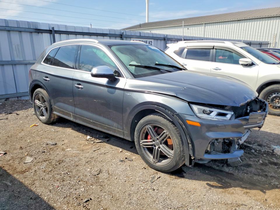 2018 Audi Sq5 VIN WA1C4AFYXJ2061909 COPART salvage auction — FRONT END, Salvage Title, sold $6,100 on 2026-07-09 (photo 4)