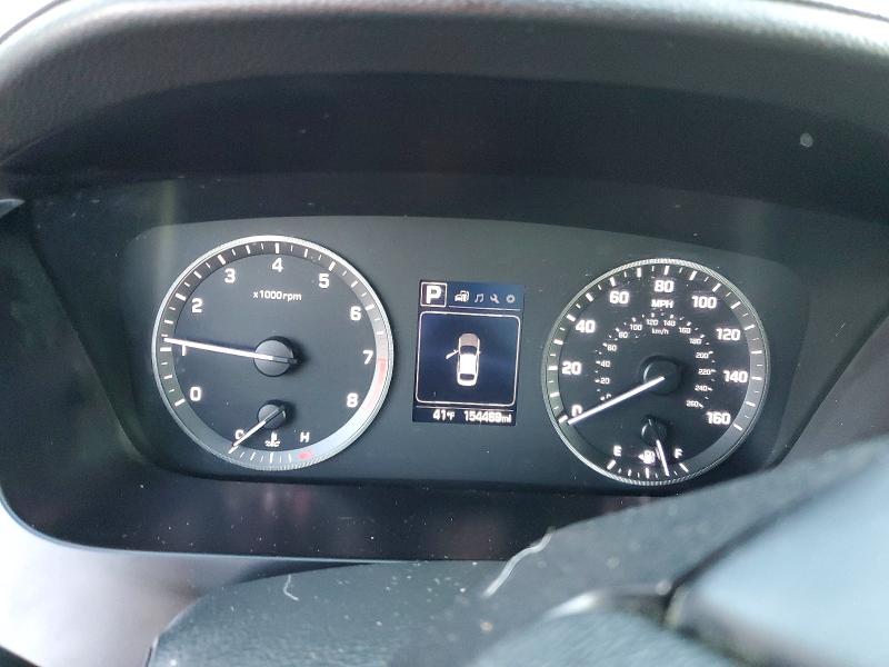 2017 Hyundai Sonata VIN 5NPE34AF7HH524848 COPART salvage auction — FRONT END, Ma - Cert Of Title-Parts Only Salva, sold $1,300 on 2026-07-06 (photo 9)