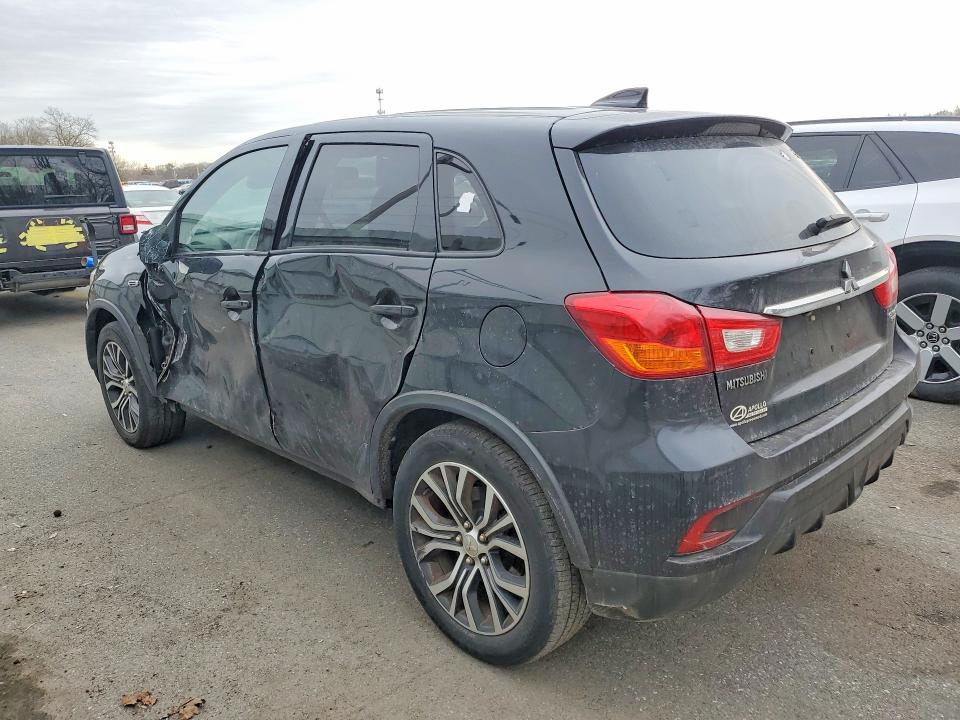 2019 Mitsubishi Outlander VIN JA4AP3AU9KU003309 COPART salvage auction — SIDE, Nj - Cert Of Title-Salvage, sold $150 on 2026-07-09 (photo 2)