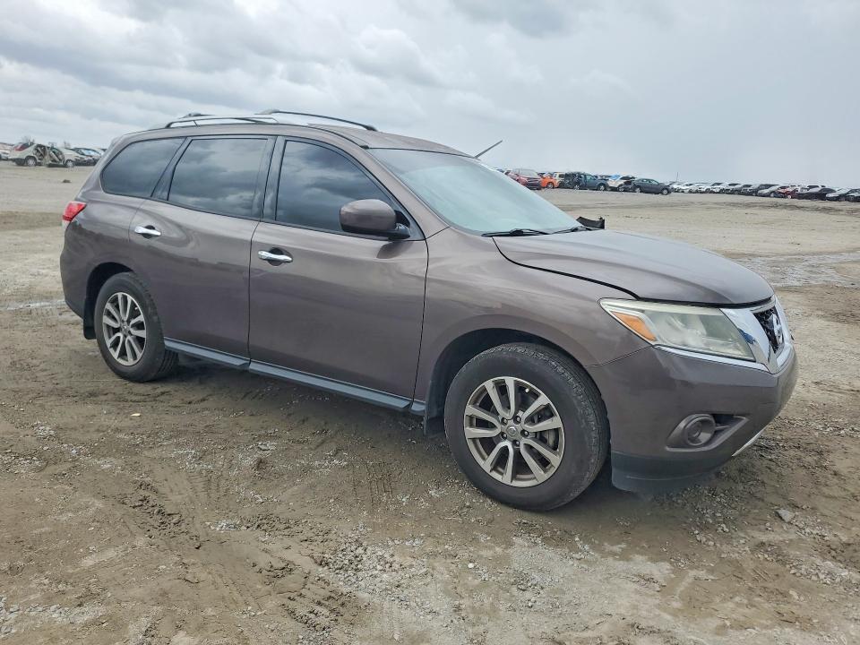 2015 Nissan Pathfinder VIN 5N1AR2MM3FC646834 COPART salvage auction — FRONT END, KY - BILL OF SALE/PART ONLY/NO TITL, sold $1,750 on 2026-07-02 (photo 4)