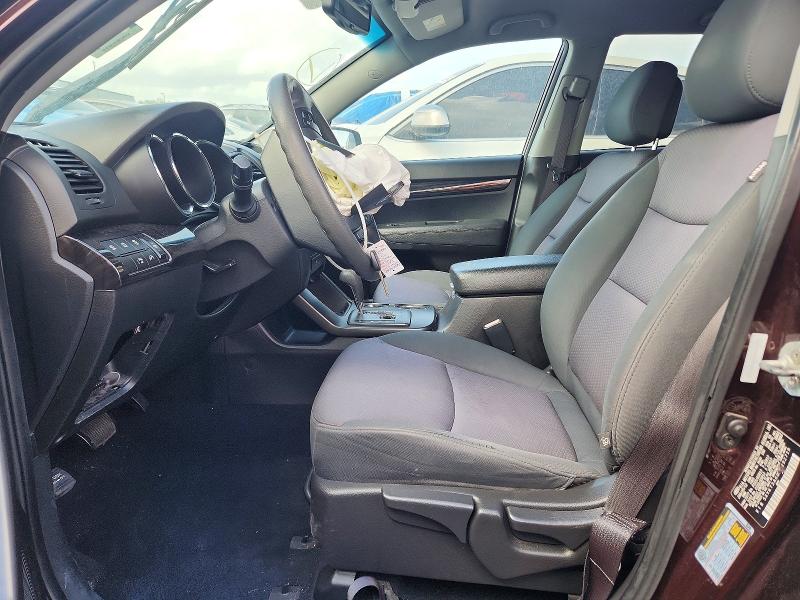 2012 Kia Sorento VIN 5XYKT3A60CG292719 COPART salvage auction — FRONT END, Fl - Certificate Of Destruction, sold $650 on 2026-07-22 (photo 7)