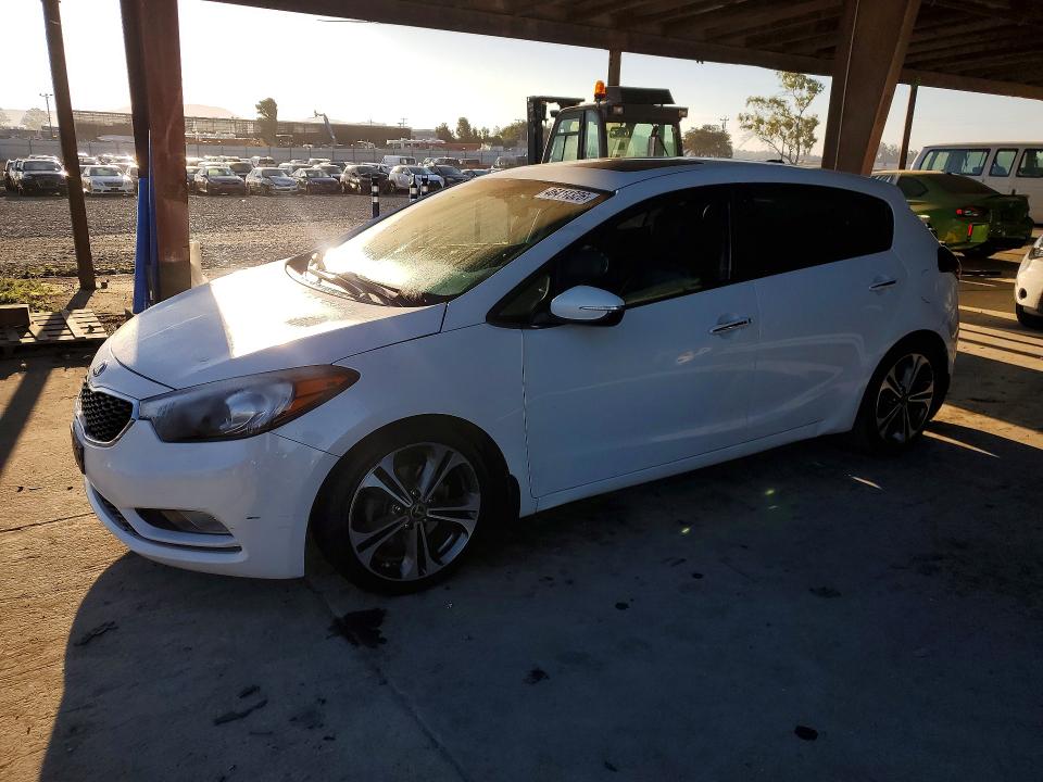 2015 Kia VIN KNAFX5A80F5287565 COPART salvage auction — REAR END, Salvage Title, sold $650 on 2026-07-23 (photo 1)
