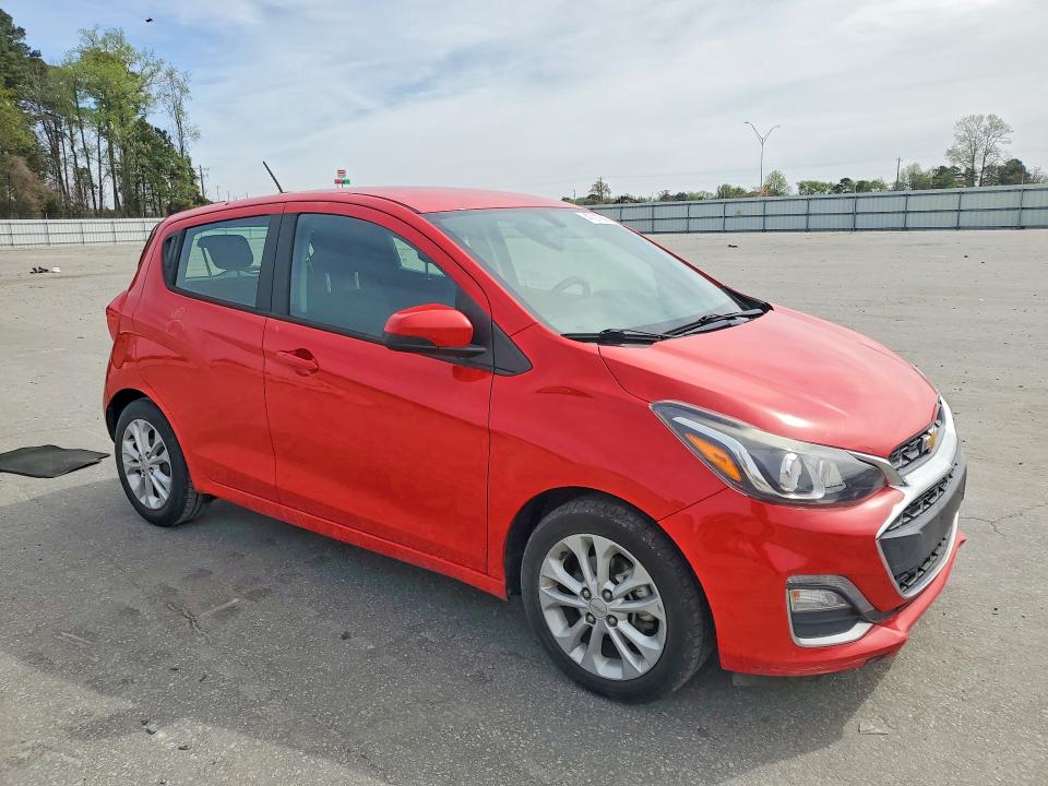 2021 Chevrolet Spark VIN KL8CD6SA1MC750370 COPART salvage auction — SIDE, Nc - Salvage Certificate Of Title, sold $725 on 2026-07-28 (photo 4)