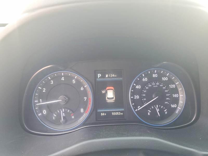 2021 Hyundai Kona VIN KM8K62AAXMU687914 COPART salvage auction — FRONT END, Nc - Salvage Certificate Of Title, sold $4,000 on 2026-07-15 (photo 9)