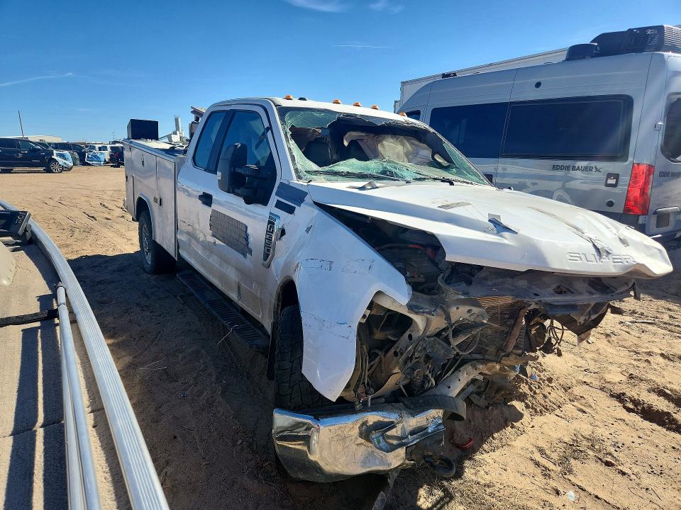 2019 Ford F-250 VIN 1FT7X2B6XKEG07018 COPART salvage auction — FRONT END, Tn - Salvage Certificate, sold $3,200 on 2026-07-09 (photo 4)