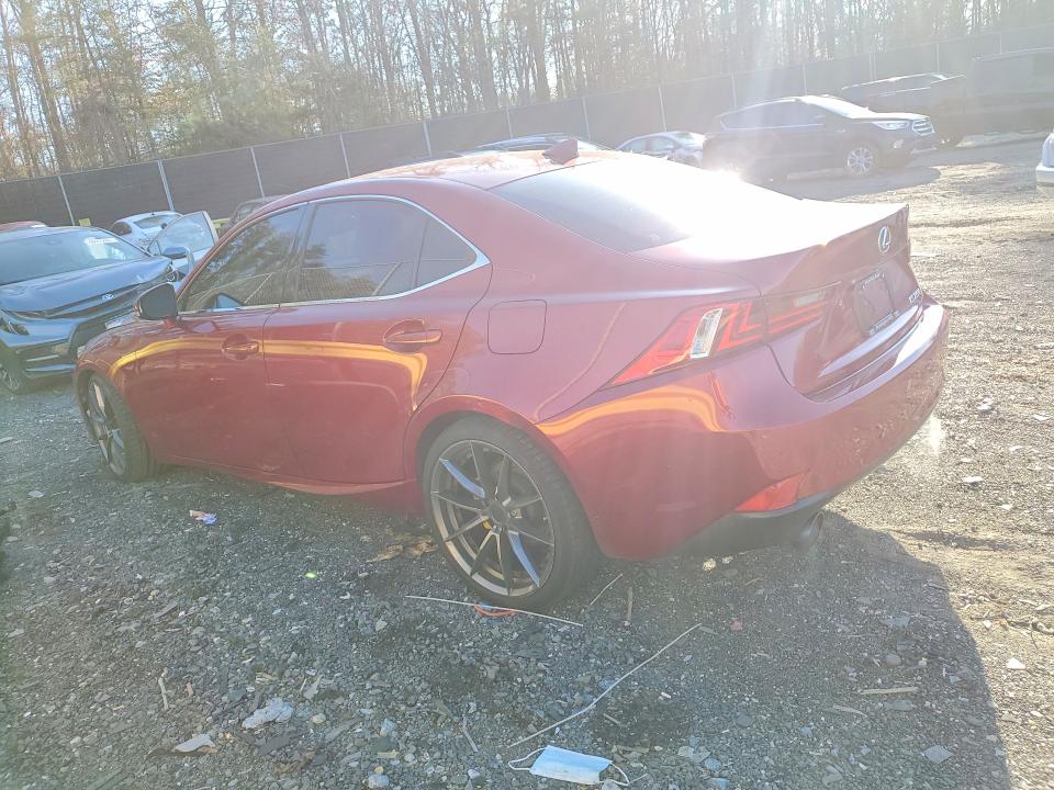 2014 Lexus Is VIN JTHBF1D24E5037568 COPART salvage auction — FRONT END, MD - CERT OF SALVAGE > 75% DAMAGE, sold $4,600 on 2026-07-10 (photo 2)