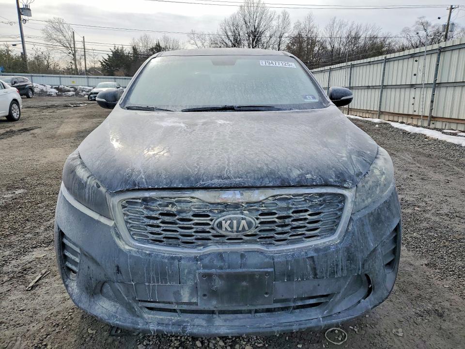 2019 Kia Sorento VIN 5XYPGDA36KG456026 COPART salvage auction — BURN, Id - Salvage Certificate Of Title, sold $1,100 on 2026-07-28 (photo 5)