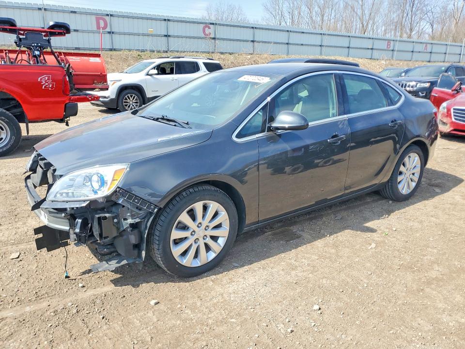 2017 Buick Verano VIN 1G4PP5SK8H4122224 COPART salvage auction — FRONT END, Mi - Dealer Only Clean Title, sold $3,650 on 2026-07-08 (photo 1)