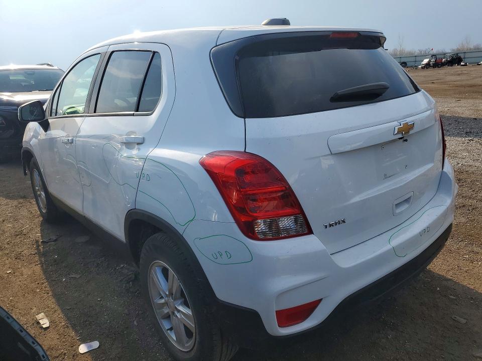 2021 Chevrolet Trax VIN KL7CJKSB7MB329726 COPART salvage auction — FRONT END, Il - Salvage Certificate, sold $1,300 on 2026-07-21 (photo 2)