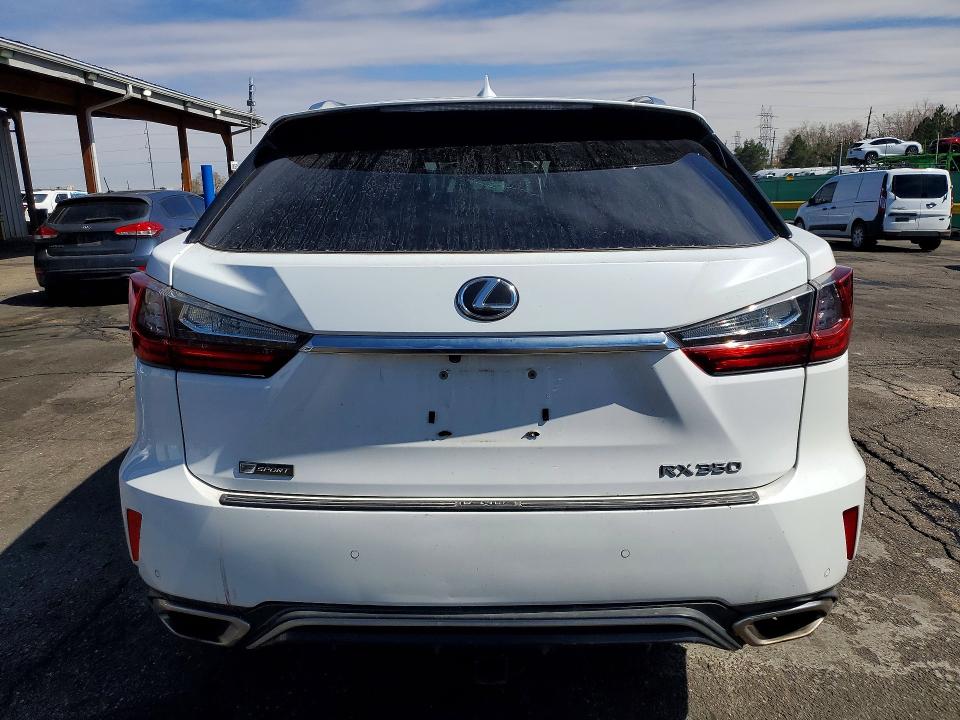 2016 Lexus Rx VIN 2T2BZMCAXGC010315 COPART salvage auction — FRONT END, Co - Public - Salvage Title, sold $15,700 on 2026-07-02 (photo 6)
