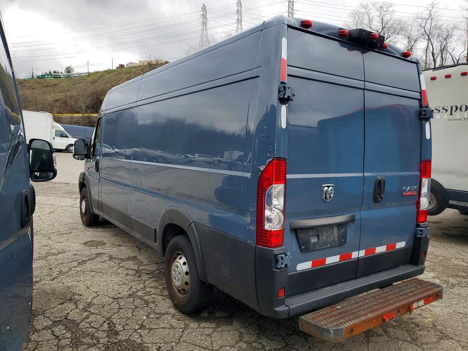 2020 Ram Promaster 3500 VIN 3C6URVJGXLE145369 COPART salvage auction — SIDE, Pa - Cert Of Title, sold $10,200 on 2026-07-29 (photo 2)