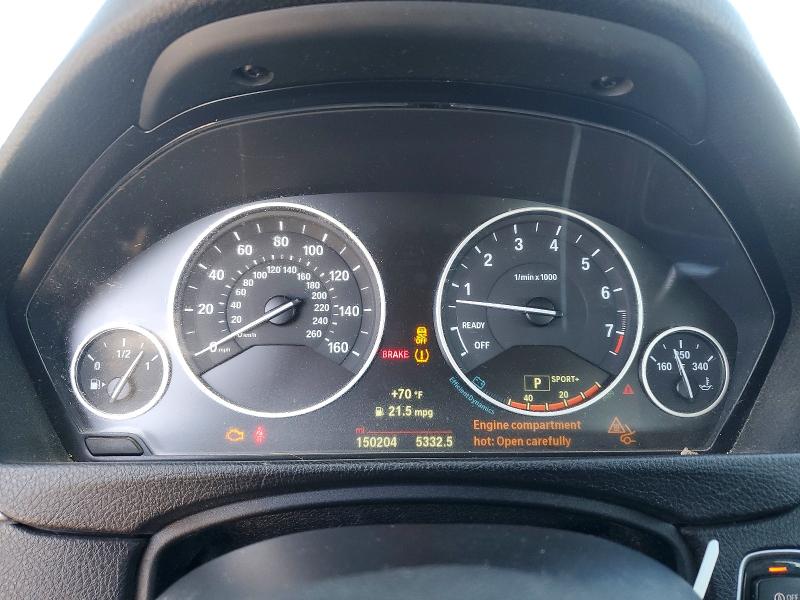 2015 BMW 4 series VIN WBA3R1C59FK194893 COPART salvage auction — MINOR DENT/SCRATCHES, Tx - Certificate Of Title (P), sold $3,750 on 2026-07-09 (photo 9)