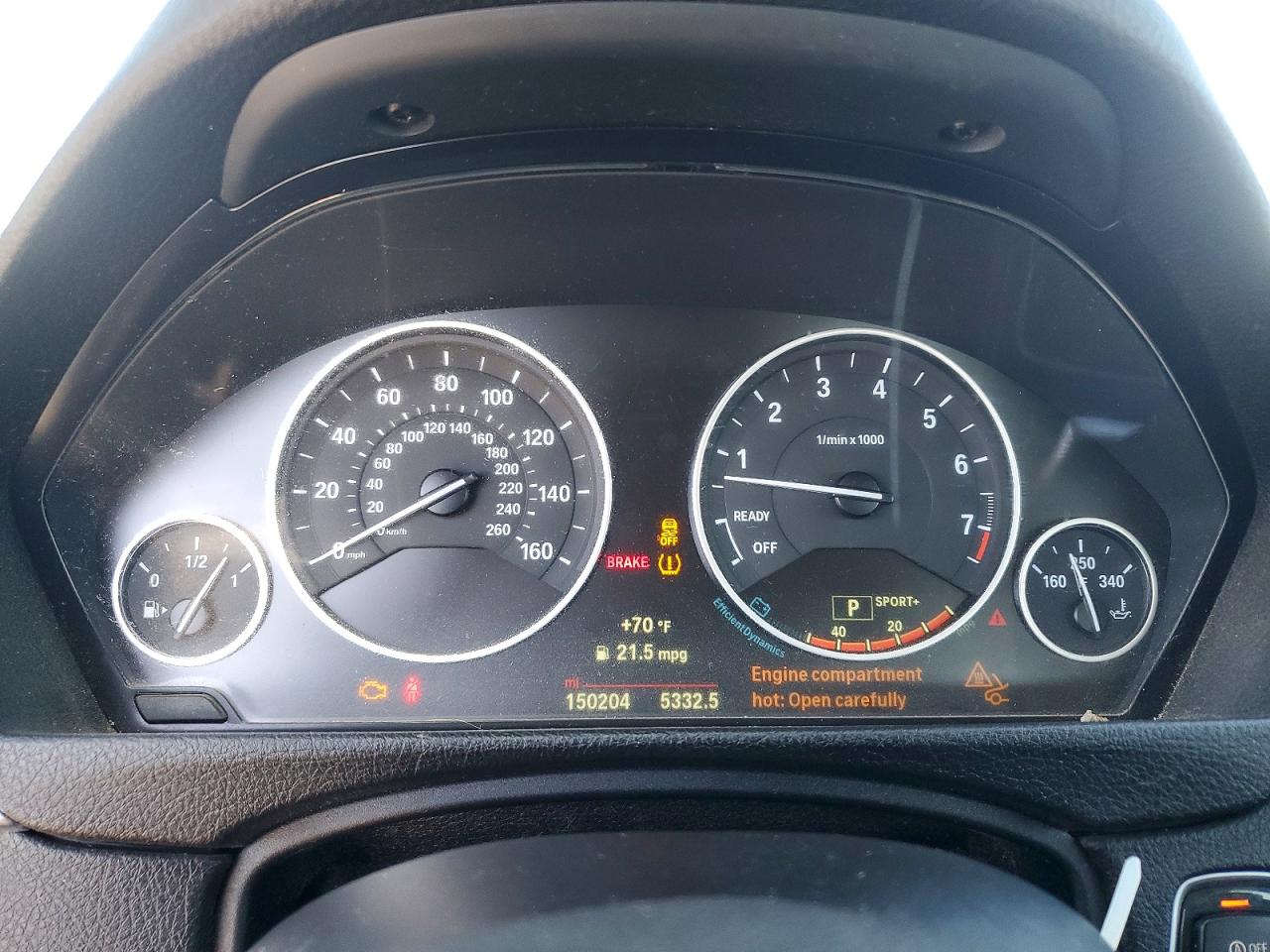 2015 BMW 4 Series VIN WBA3R1C59FK194893 COPART salvage auction — Minor Dent/Scratches, TX - CERTIFICATE OF TITLE (P), sold $2,850 on 2026-07-08 (photo 9)