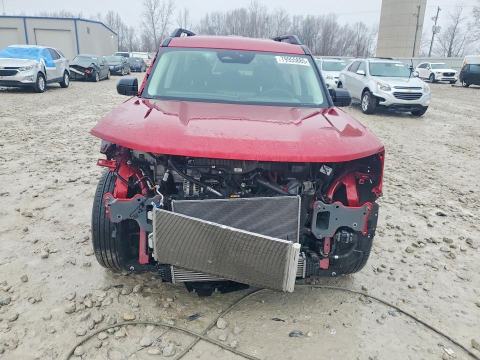 2025 Ford Bronco sport VIN 3FMCR9BN7SRF24423 COPART salvage auction — FRONT END, Mi - Certificate Of Title, sold $11,500 on 2026-07-02 (photo 5)