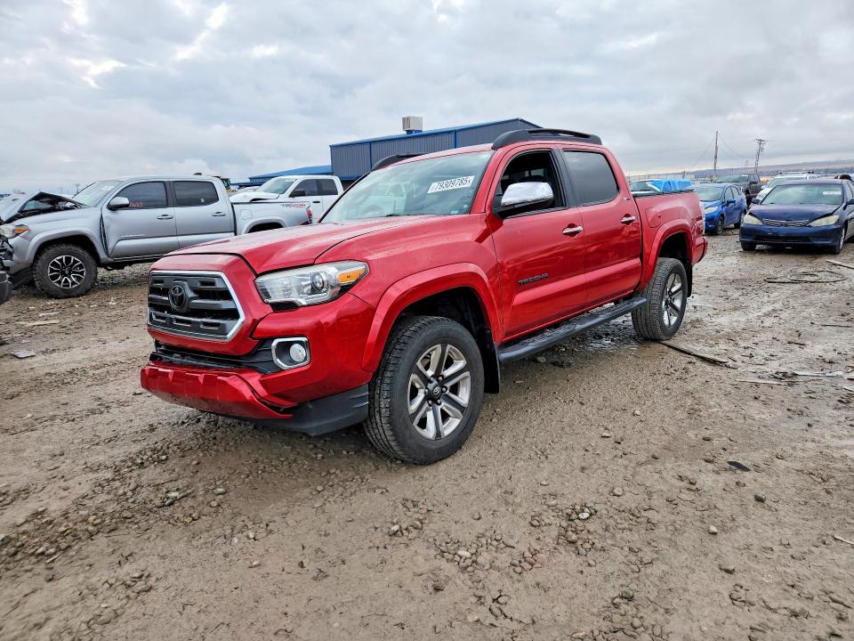 2017 Toyota Tacoma VIN 3TMGZ5AN7HM051449 COPART salvage auction — FRONT END, UT - SALVAGE CERTIFICATE, sold $12,100 on 2026-07-31 (photo 1)